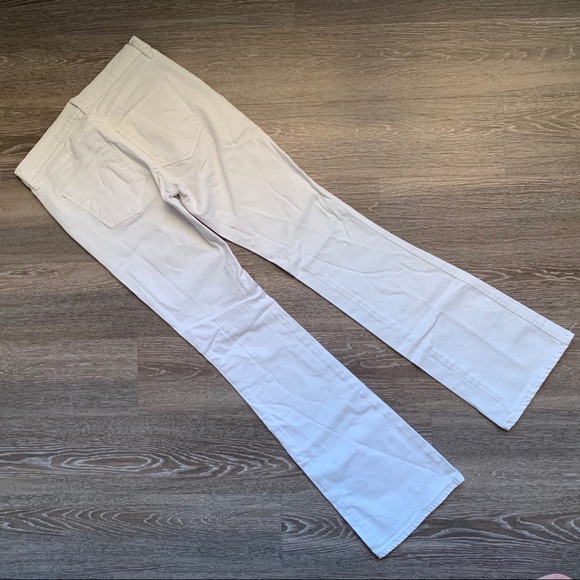 White Wide Leg Jeans - Picture 3 of 8